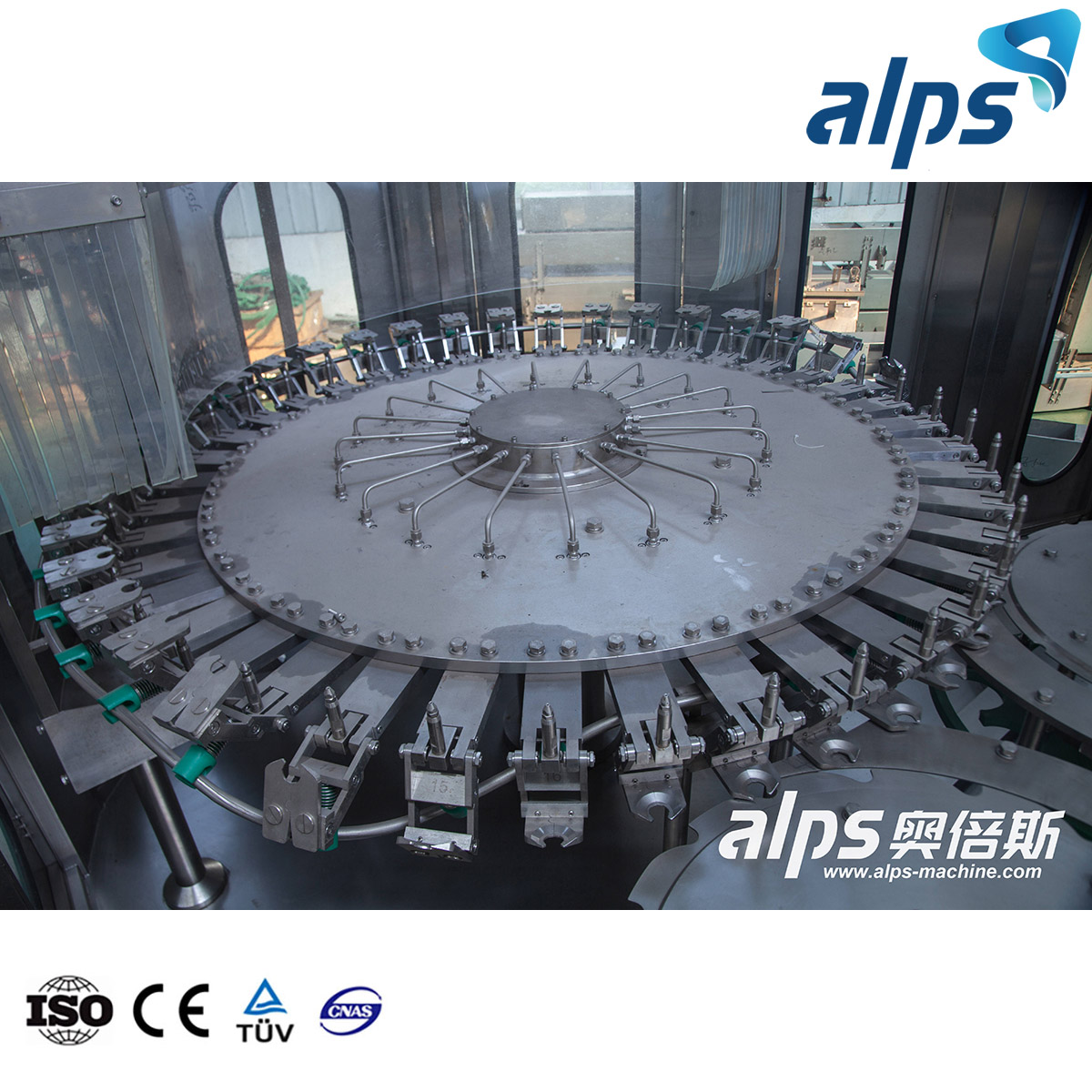 2022 Alps Bottle Filling Machine Manufacturer 3 in 1 Water Filling Machine 12 Headyogurt Bucket Filling Machine