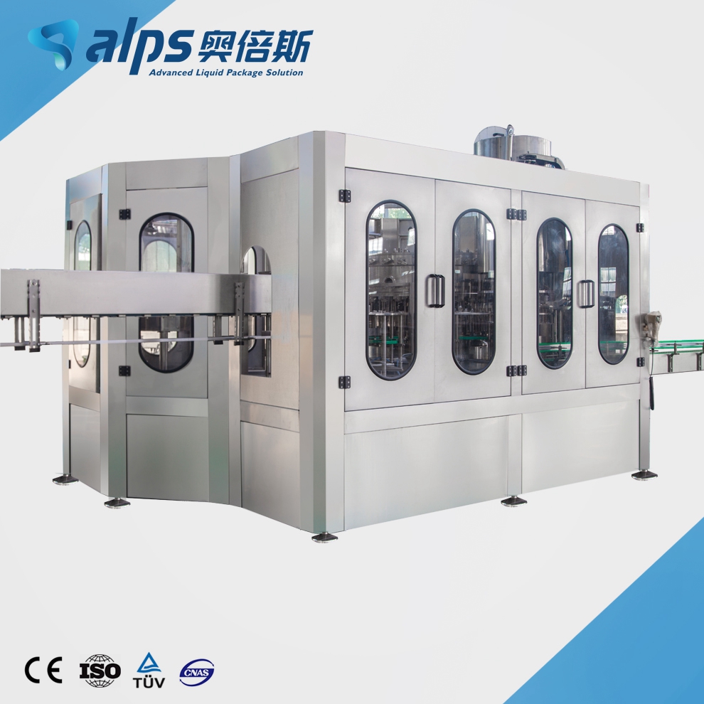 Automatic 3 in 1 24 Head 32 Heads Pet Plastic Water Bottling Plant Minearl Spring Pure Drinking Water Filling Machine
