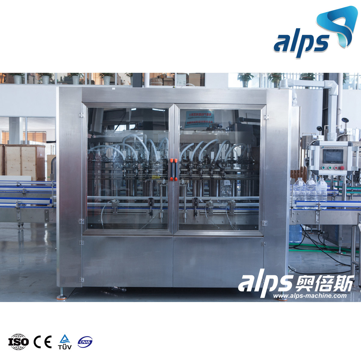 Automatic Linear Type Liquid Filling Machine for Shampoo And Detergent