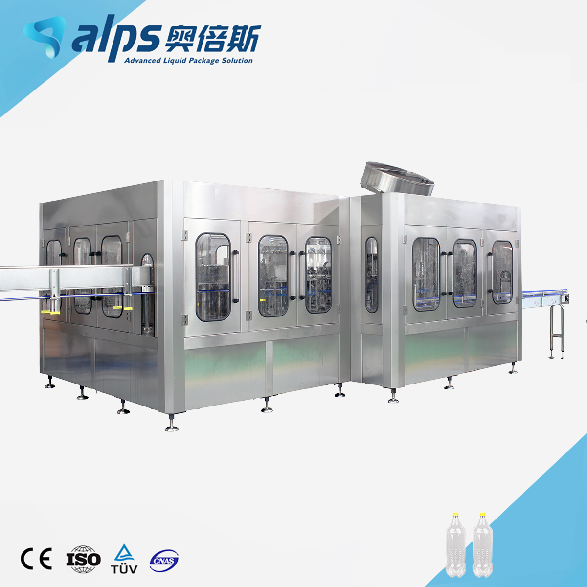 12000bph Carbonated Soft Drink Soda Water Filling Machine