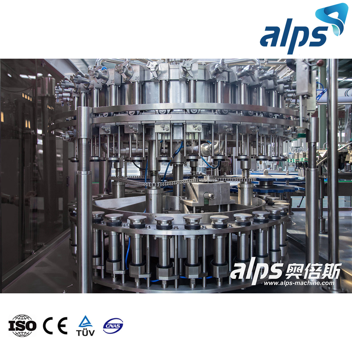 4000bph Carbonated Soft Drink CSD Washing Filling and Capping 3 in 1 Machine 